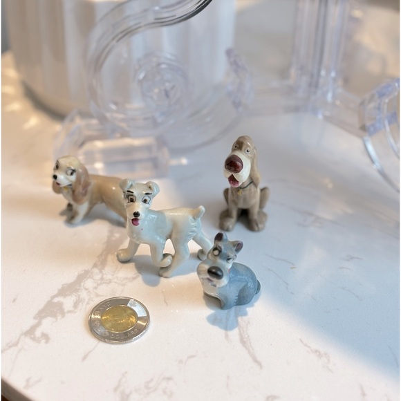 Vintage Disney Figurine set - Lady And The Tramp - Picture 3 of 9